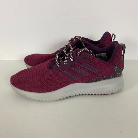 Adidas Alphabounce Running Shoes Sneakers Womens 7 Burgundy ART BW0267 - Picture 10 of 16